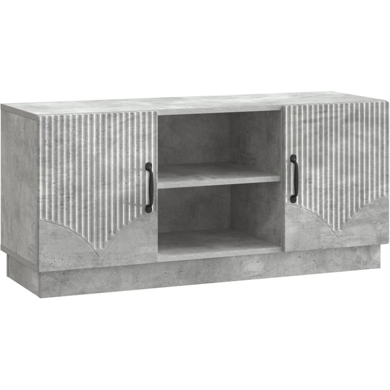 Έπιπλο Τηλεόρασης VidaXL 102x34.5x47 cm - Γκρι Σκυροδέματος