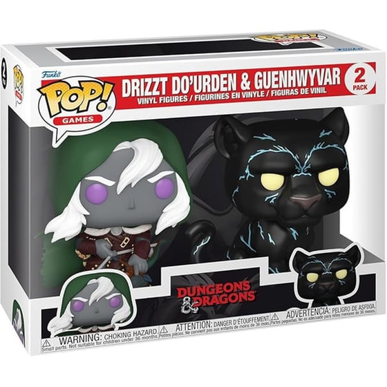 Funko Pop! Games - Dungeons & Dragons - Drizzt/Guenhwyvar 2-Pack image 1