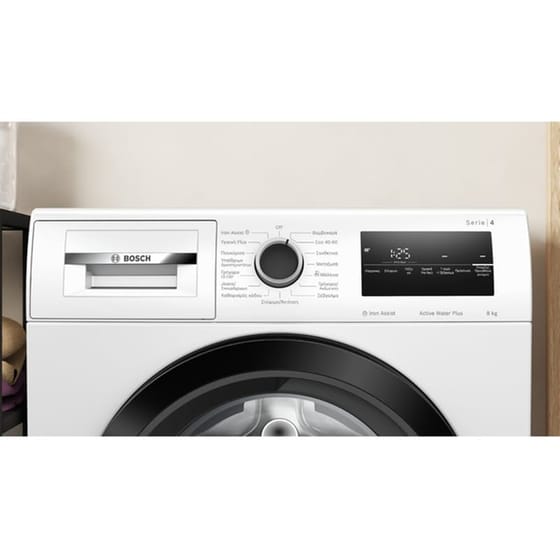 BOSCH WAN2829MGR 8 kg 1.400 Στροφές Λευκό Πλυντήριο Ρούχων image 4