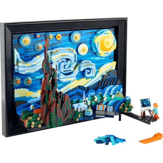 LEGO® Ideas Vincent Van Gogh - The Starry Night (21333) image 2