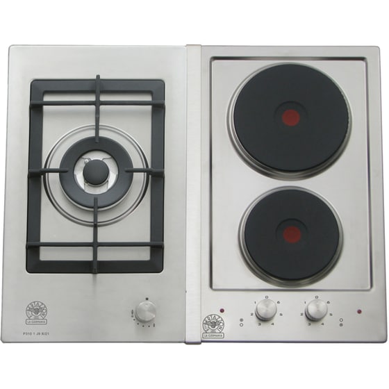LA GERMANIA P63 1CE LAG X (GN) 61.5 cm Inox Εστία Μεικτή Φυσικού Αερίου Αυτόνομη image 0