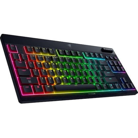 Razer BlackWidow V4 Low Profile Μηχανικό Ασύρματο Πληκτρολόγιο με Yellow διακόπτες - Μαύρο image 1