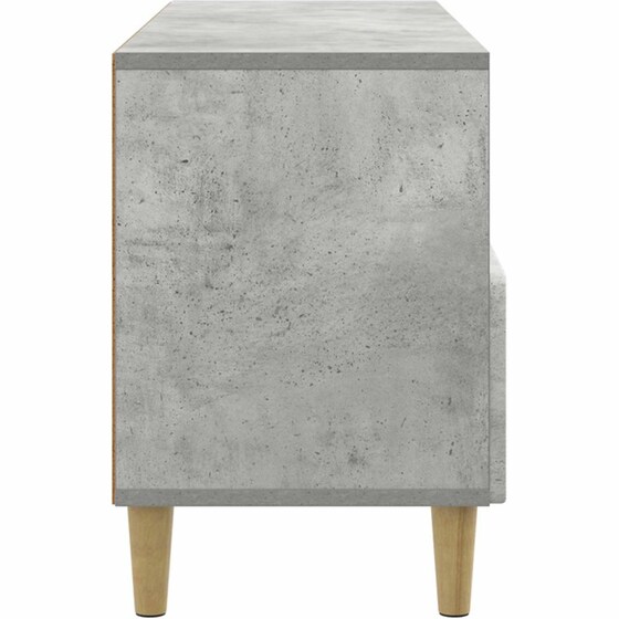 Έπιπλο Τηλεόρασης VidaXL 102x34.5x50 cm - Γκρι Σκυροδέματος image 4