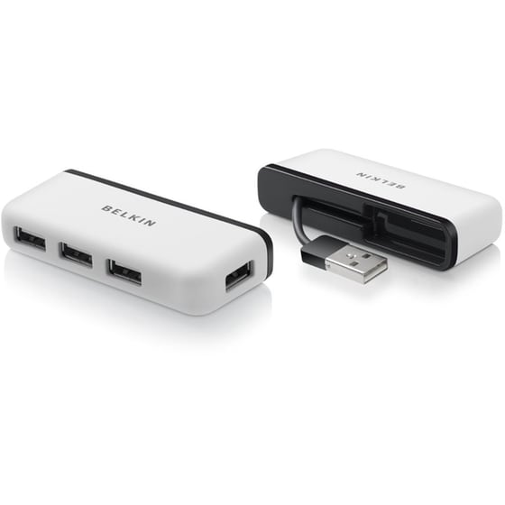 USB Hub 2.0 Belkin Travel Series 4-Port - F4U021BT image 1