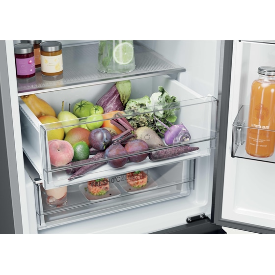 HAIER HTR3620ENMG Total No Frost 414 Lt Inox Ψυγειοκαταψύκτης image 11