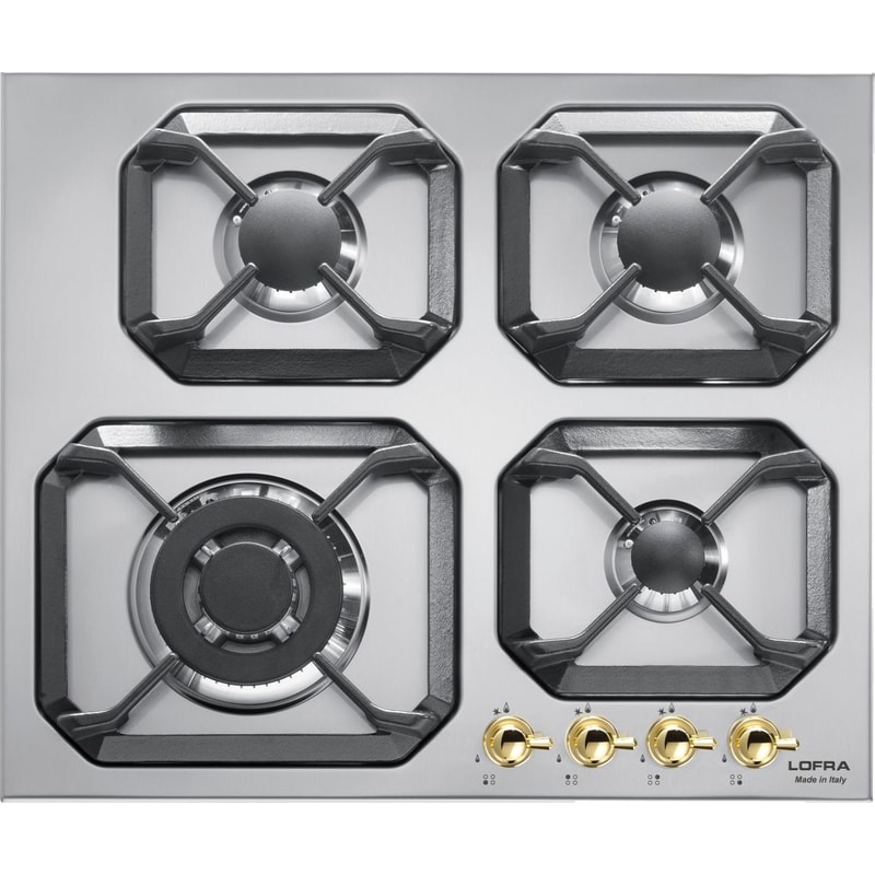 LOFRA HR S 6 G0/GA00 60 cm Inox Εστία Αερίου Αυτόνομη