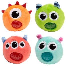 Μπαλάκι Anti-Stress Squeez Τερατάκια (4 Σχέδια)
