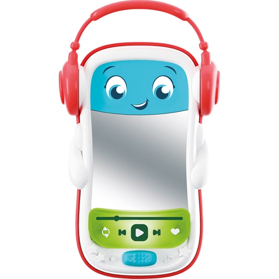 Baby Clementoni Βρεφικό Εκπαιδευτικό Παιχνίδι Ραδιοφωνάκι που Μιλάει Ελληνικά image 1
