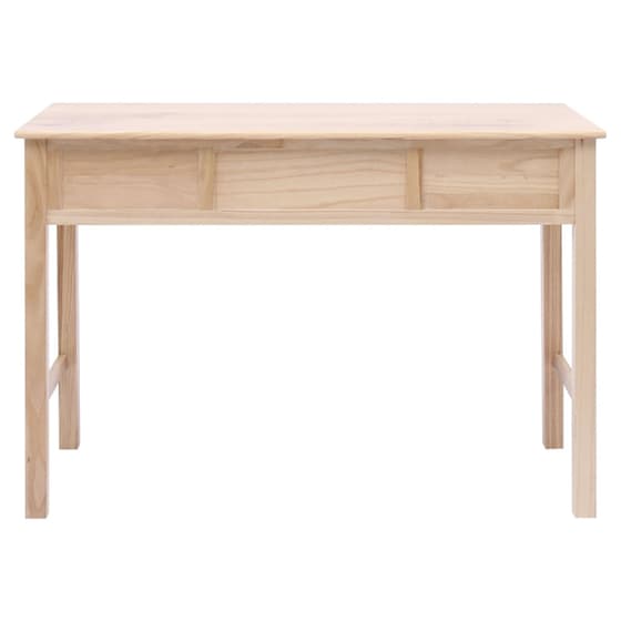 Γραφείο με Συρτάρια VidaXL από Ξύλο 110x45cm - Φυσικό image 3