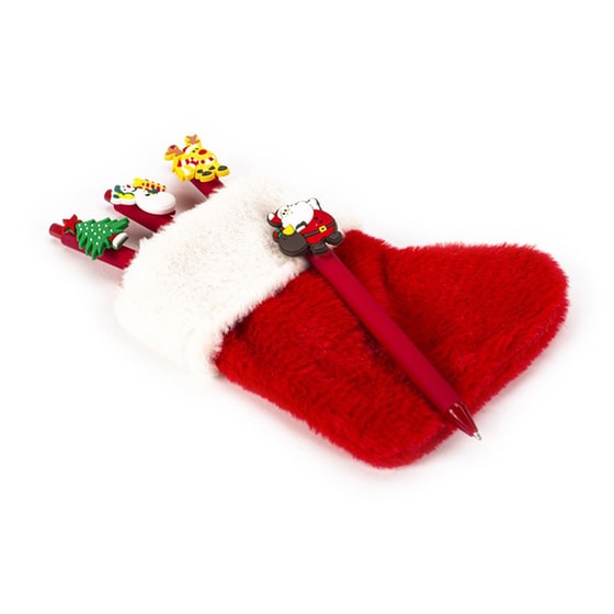 Στυλό Tri-Coastal Xmas SANTA Sock (4 Τεμάχια) image 3