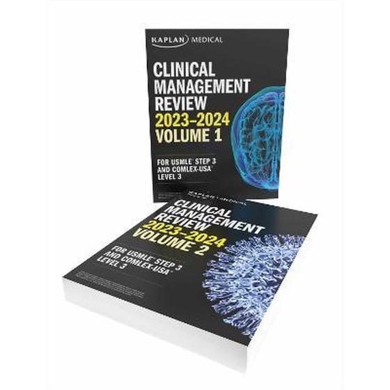 Clinical Management Complete 2-Book Subject Review 2023-2024 : USMLE Step 3 and COMLEX-USA Level 3 image 0