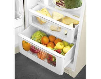 SMEG FAB30LCR5 294 Lt Μπεζ Δίπορτο Ψυγείο image 5