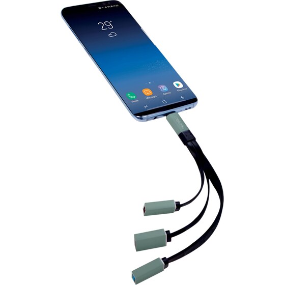 LogiLink UA0315 USB Hub 3-Port USB 3.1 συμβατό με USB-C image 4