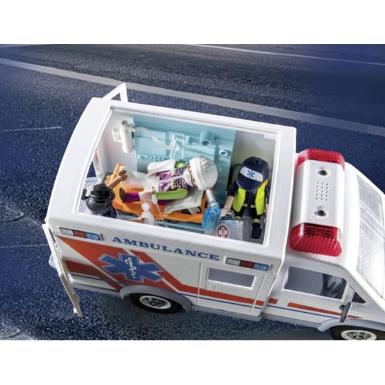 Playmobil Ασθενοφόρο Με Διασώστες (71232) image 2