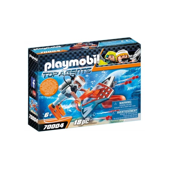 PLAYMOBIL® 70004 Υποθαλάσσιο Τζετ Της Spy Team image 0