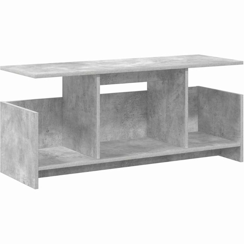 Έπιπλο Τηλεόρασης VidaXL 102 x 35 x 45 cm - Γκρι Σκυροδέματος