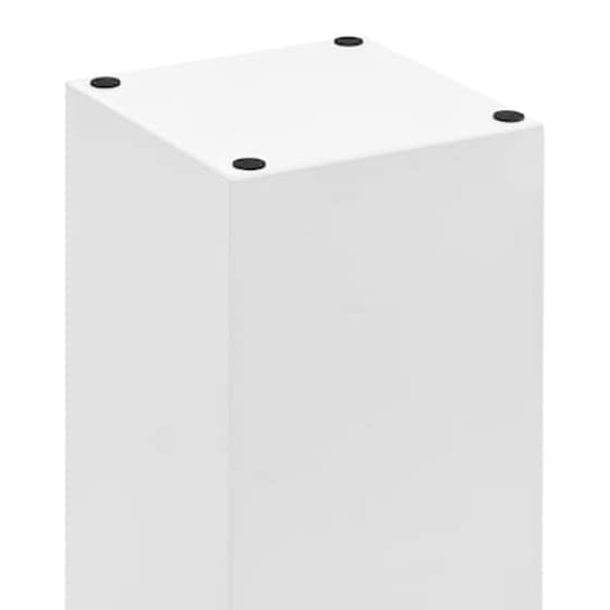 Ομπρελοθήκη VidaXL Ατσάλινη 15.5x15.5x48.5 cm - Λευκό image 3