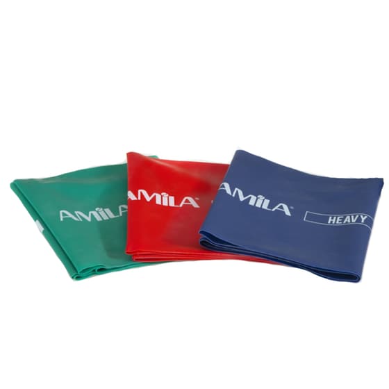 Σετ Λάστιχα Γυμναστικής Amila Gymband 2.5m image 0