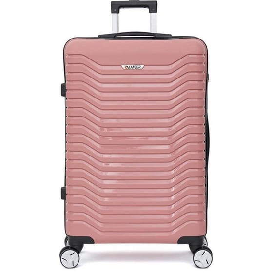 Βαλίτσα&nbsp;Μεγάλη&nbsp;Amber&nbsp;Ροζ 75cm image 0