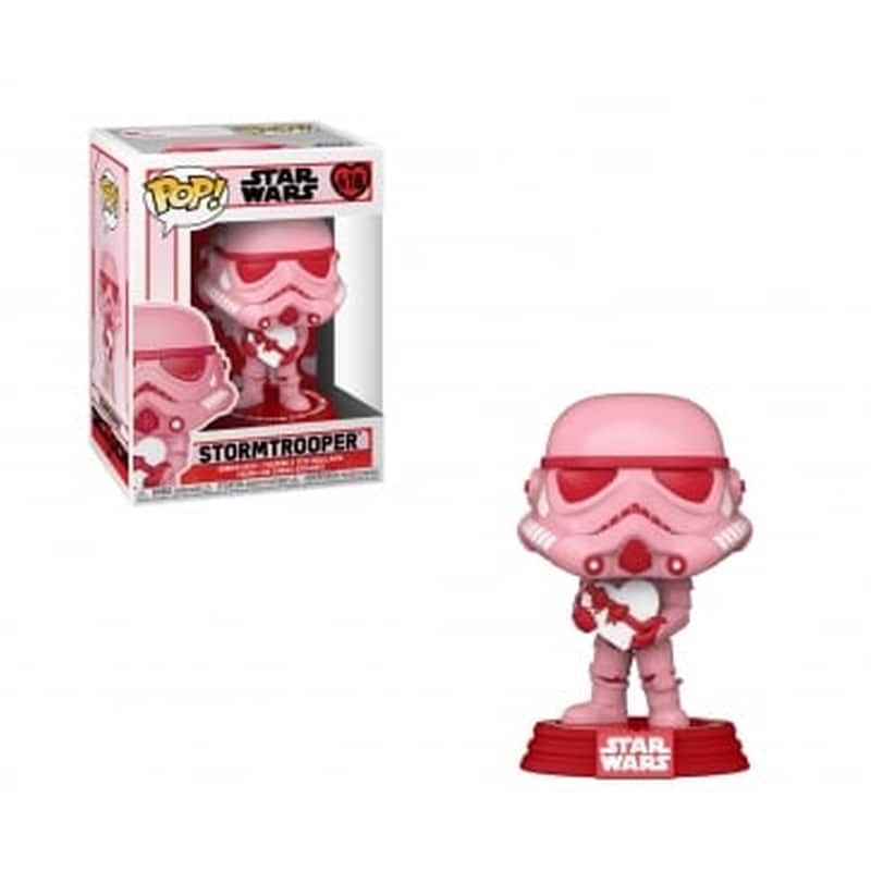 Funko Pop Star Wars Valentine 039s Day – Stormtrooper W/heart 418 Bobble-head