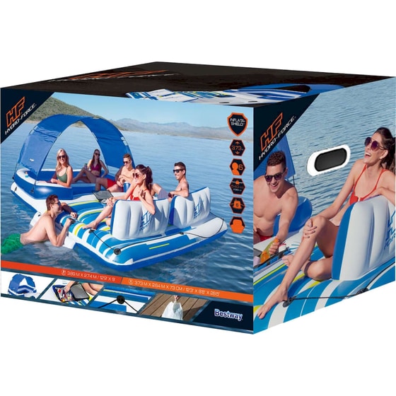 Φουσκωτό Θαλάσσης Καναπές Bestway Tropical Breeze 389x274cm image 8