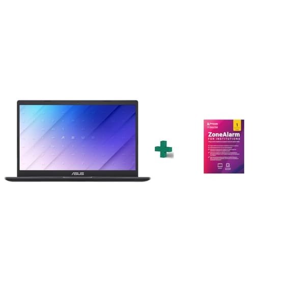 Laptop Asus E210MA-GJ084TS (Intel Celeron-N4020/4GB/128GB SSD/Intel UHD Graphics) + AntivirUs ZoneAlarm για 2 έτη + Microsoft Office 365 1 έτος image 0
