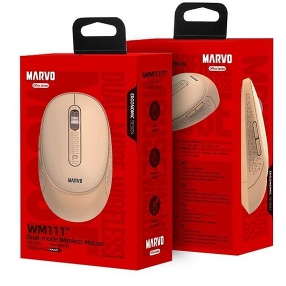 Marvo wm111 Ασύρματο Ποντίκι - Ροζ image 5