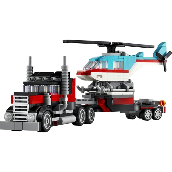 LEGO® Creator 3in1 Flatbed Truck with Helicopter (31146) image 5