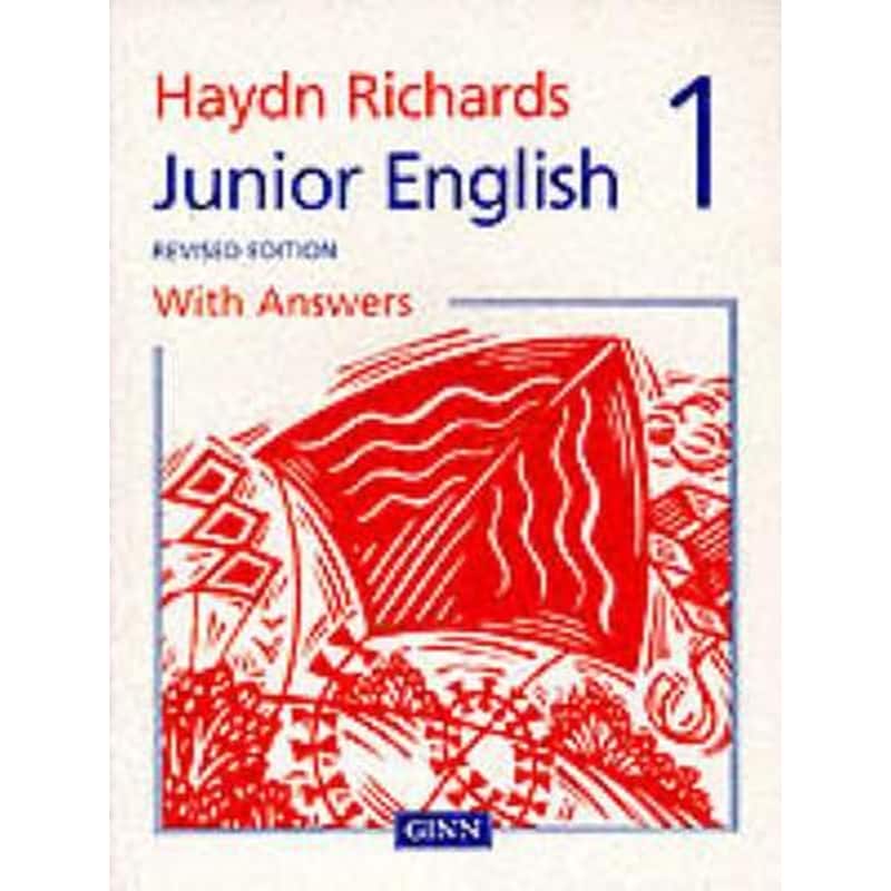 Haydn Richards : Junior English Pupil Book 1 With Answers -1997 Edition