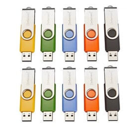 Intenso Basic Line 8GB USB 2.0 Stick (10τμχ)