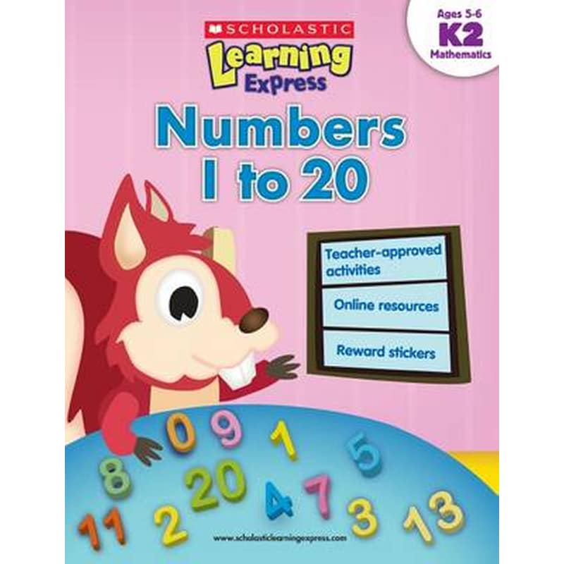 Learning Express- Numbers 1 to 20 Level K2