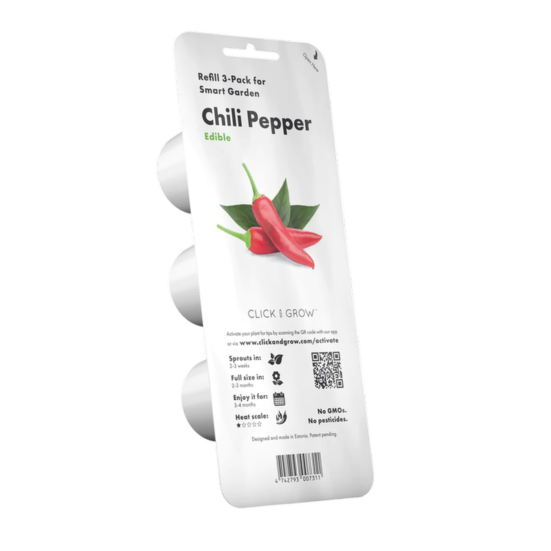 CLICK AND GROW Κάψουλες Click and Grow 3 Τμχ - Πιπεριά Chilli