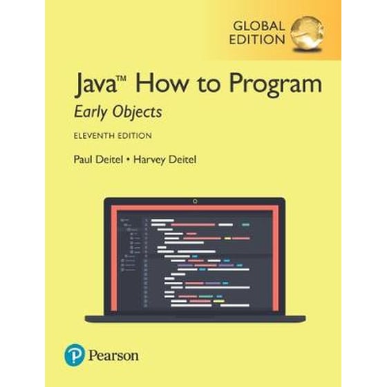 Java How to Program, Early Objects, Global Edition image 0