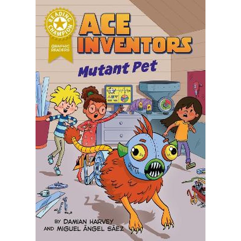 Reading Champion: Graphics: Ace Inventors Inc: Mutant Pet
