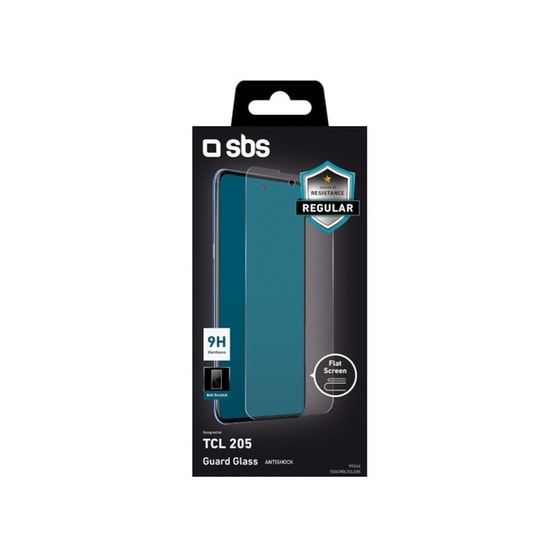 Προστατευτικό οθόνης TCL 205 - Sbs Tempered Glass image 0