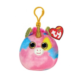 Λούτρινο TY Κλιπ Squishy Beanies Fantasia Μονόκερος Πολύχρωμο (7cm) 1607-39572