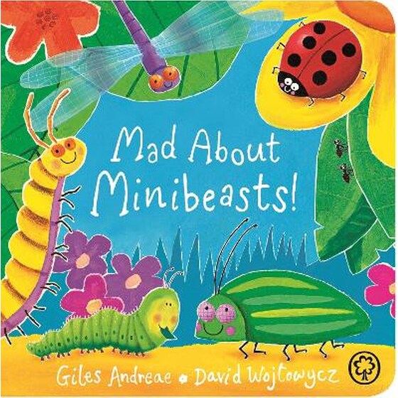 Mad About Minibeasts! Board Book image 0