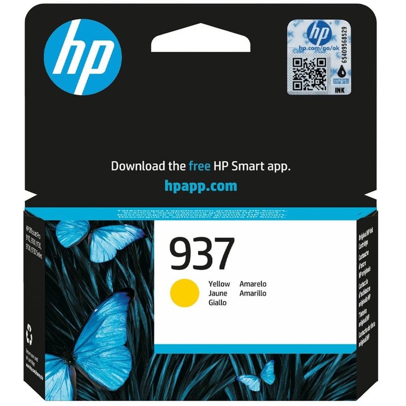 HP HP 937 Κίτρινο Μελάνι Εκτυπωτή 4S6W4NE