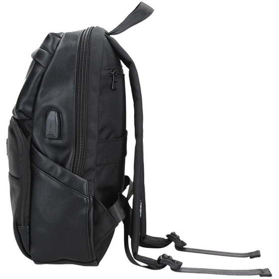 Pepe Jeans Τσάντα Πλάτης 25x37x10cm Σειρά Egham - Μάυρο image 3