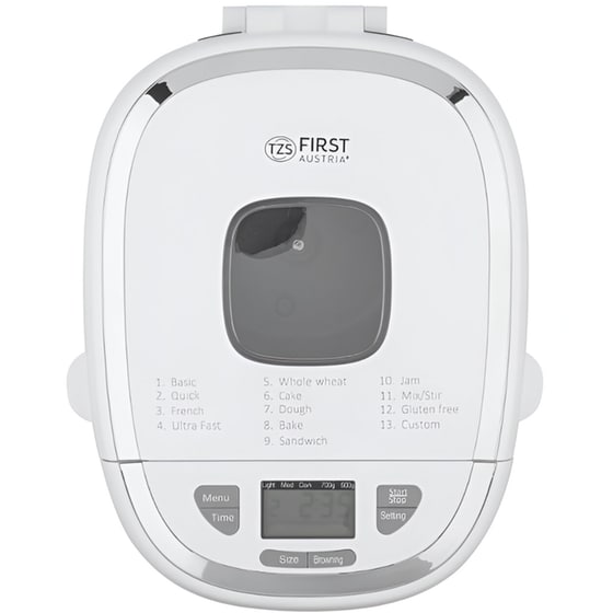 Αρτοπαρασκευαστής FIRST AUSTRIA FA-5150-3 550 W Λευκό image 3