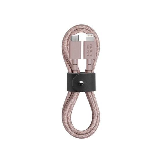Καλώδιο δεδομένων Native Union Usb-C to Lightning 1.2m - Pink image 1