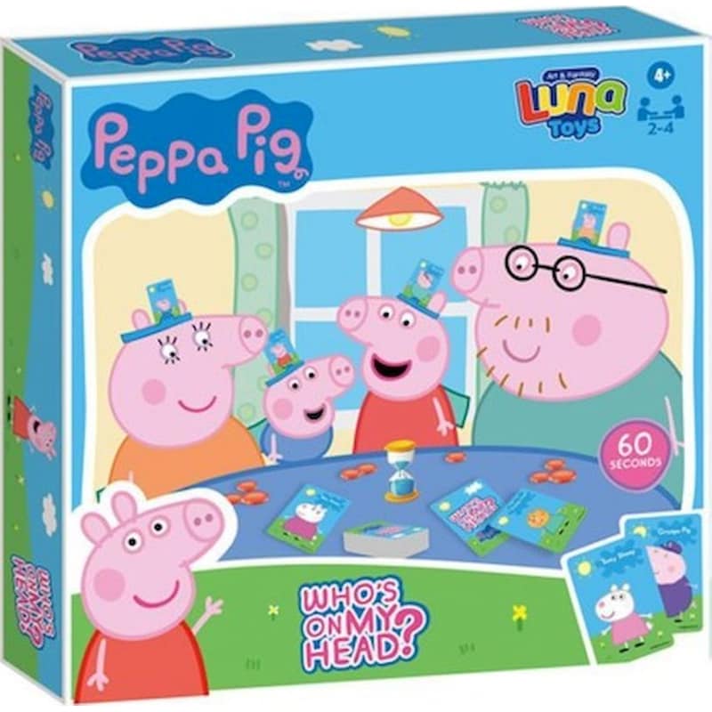 LUNA Ποιός Ειναι Στο Κεφάλι Peppa Pig Επιτραπέζιο (Luna)
