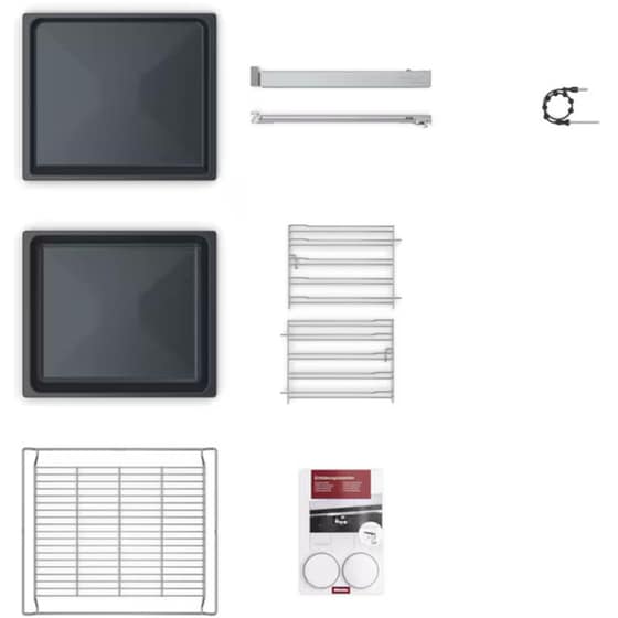 MIELE H7464BP 76 Lt Μπεζ Εντοιχιζόμενος Φούρνος Άνω Πάγκου image 4