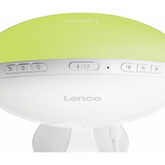 Ράδιο - Ξυπνητήρι Lenco CRW-110WH - Λευκό image 2