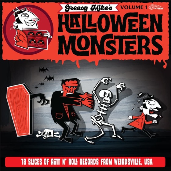 Greasy Mikes Halloween Monsters (LP) image 0