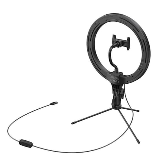 Baseus Live Stream Youtube / Tiktok - Βάση / Τρίποδο Με 10" Light Ring - Black (crzb10-a01) image 1