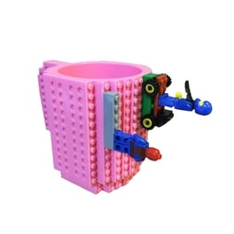 Κούπα Από Lego Spm Brickmug  350 ml - Ροζ