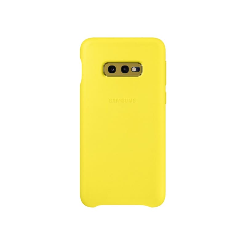 SAMSUNG Leather Cover Galaxy S10E Yellow