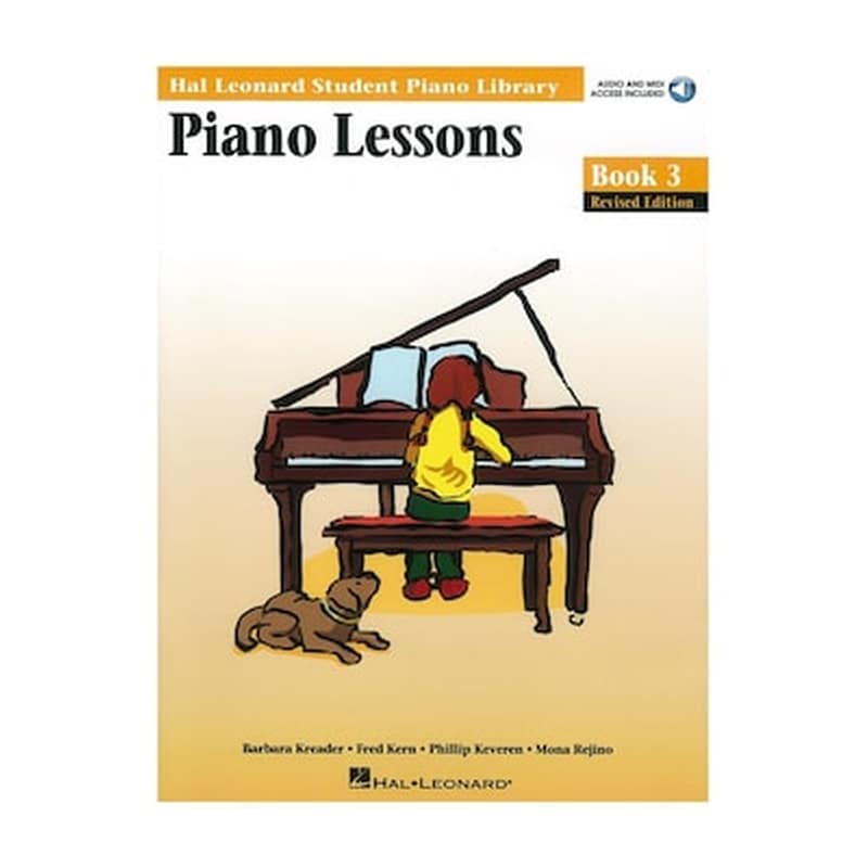 HAL LEONARD Βιβλίο Για Πιάνο Hal Leonard Student Piano Library - Piano Lessons, Book 3 - Cd