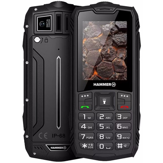 Hammer Rock LTE 4G Dual Sim - Black image 0